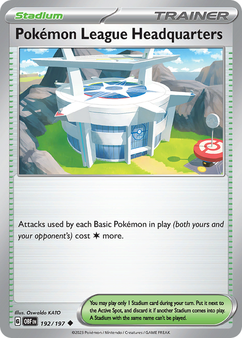 Pokémon League Headquarters - 192/197