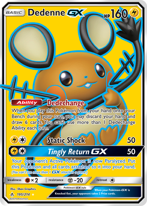 Dedenne GX - 195/214