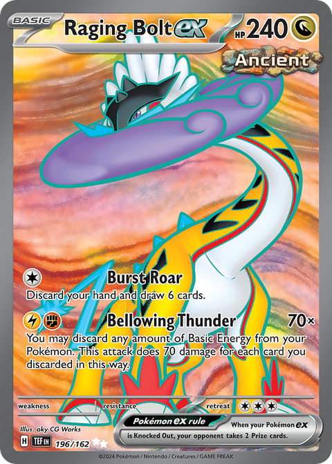 Raging Bolt EX - 196/162