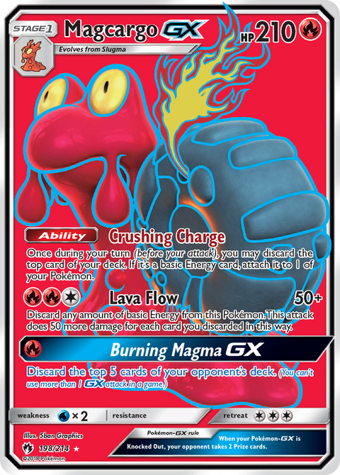 Magcargo GX - 198/214