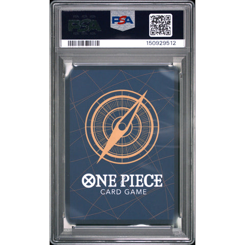 2025 ONE PIECE MONKEY D. LUFFY OP07-033 PSA 10