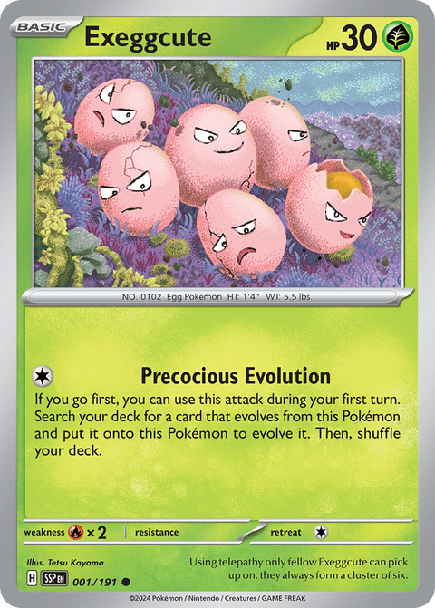 Exeggcute - 001/191