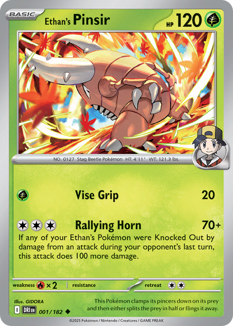 Ethan's Pinsir - 001/182