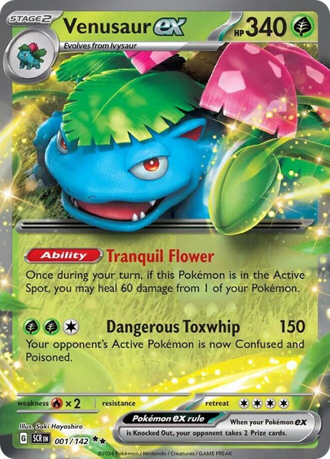 Venusaur EX - 001/142