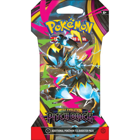 Pokemon TCG: Mega Evolution Pitch Black - Sleeved Booster Pack