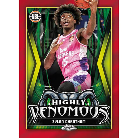TOPPS 2024 NBL Basketball Cards - Chrome Booster Box