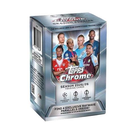 Topps: 25/26 UEFA Club Competitions Chrome Hobby Value Box