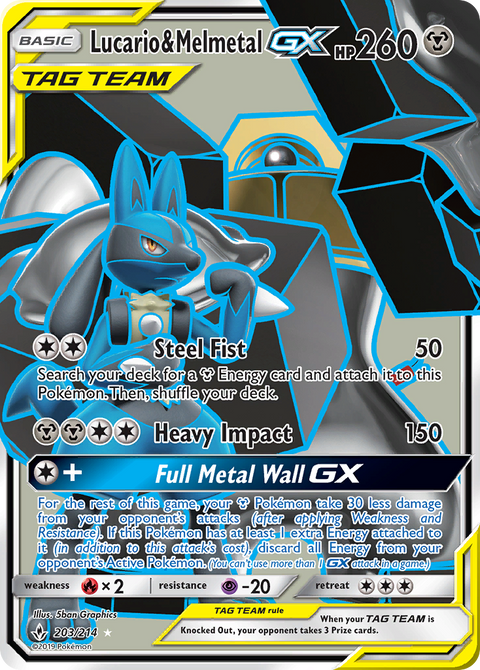 Lucario & Melmetal GX - 203/214