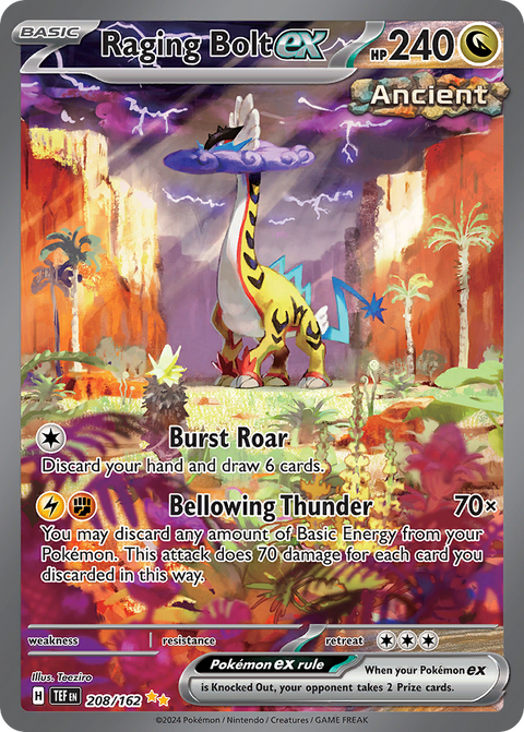 Raging Bolt EX - 208/162