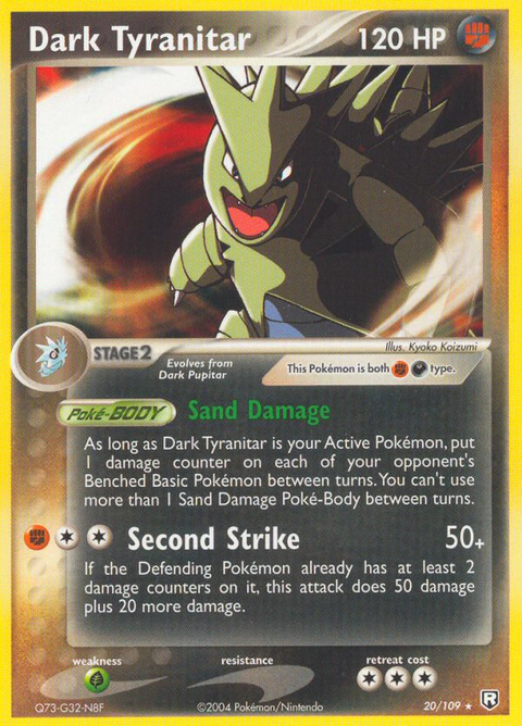 Dark Tyranitar - 20/109