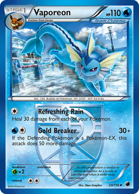 Vaporeon - 20/116