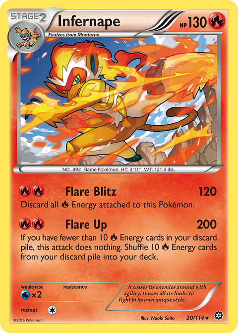 Infernape - 20/114