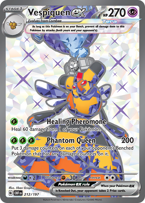 Vespiquen EX - 212/197