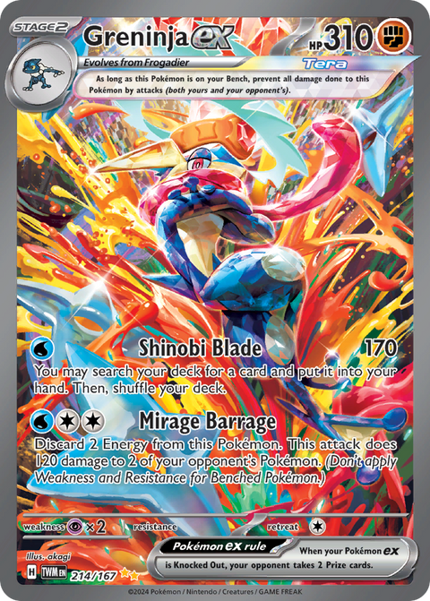 Greninja EX - 214/167