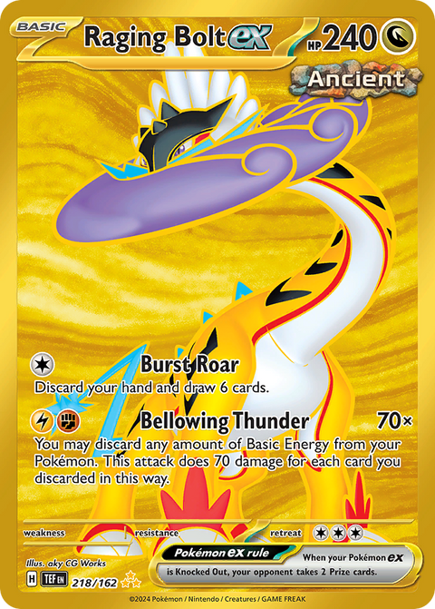 Raging Bolt EX - 218/162