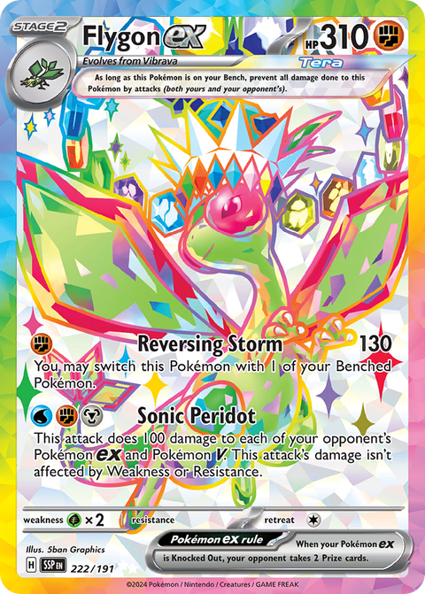 Flygon EX - 222/191