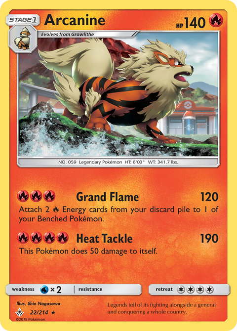Arcanine - 22/214