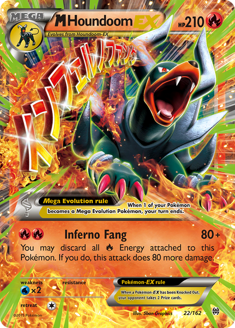 Mega Houndoom EX - 22/162