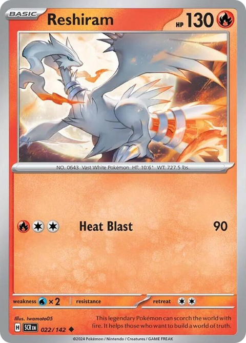Reshiram - 022/142
