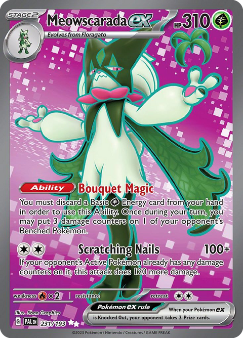Meowscarada EX - 231/193