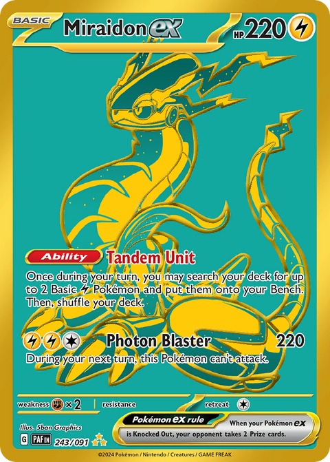 Miraidon EX - 243/091