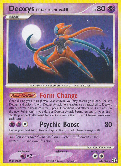 Deoxys Attack Forme - 24/146