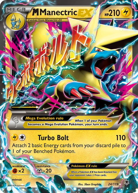 Mega Manectric EX - 24/119