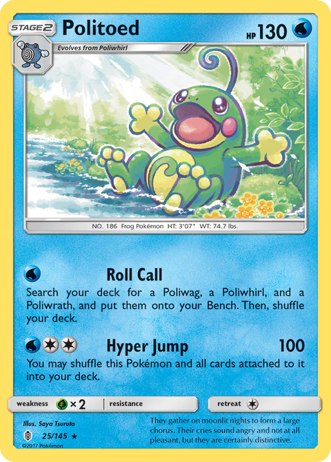 Politoed - 25/145