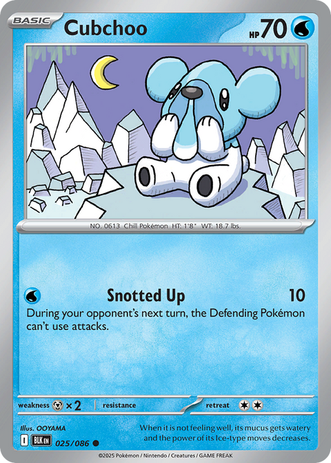Cubchoo - 025/086
