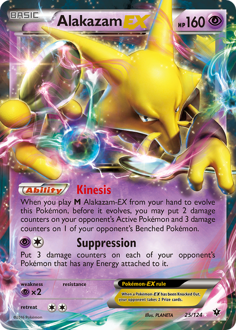 Alakazam EX - 25/124