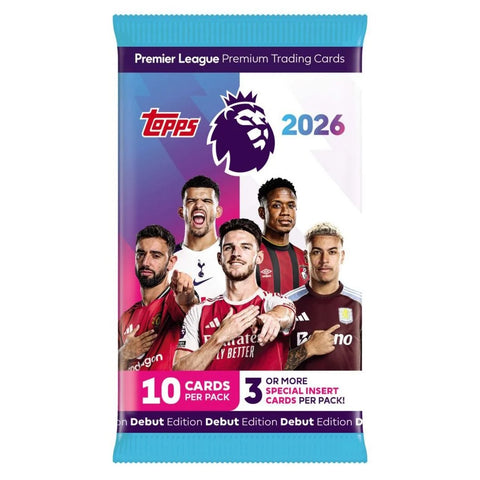 Topps - 2026 Premier League Trading Cards Booster Pack