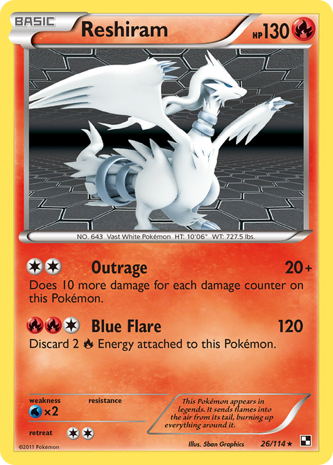 Reshiram - 26/114