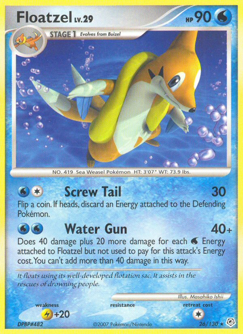 Floatzel - 26/130