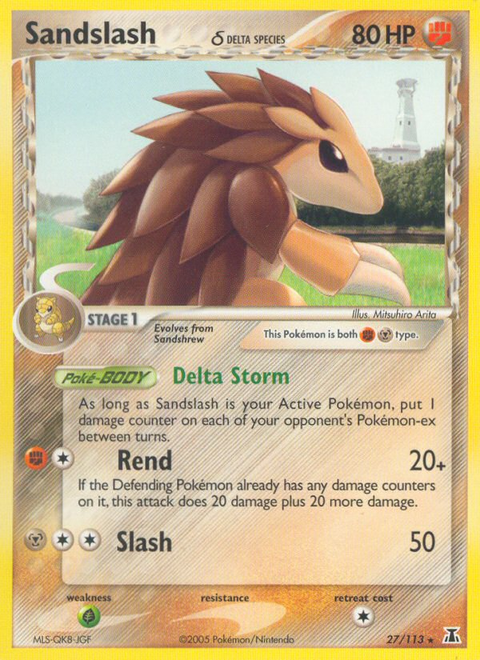 Sandslash δ - 27/113