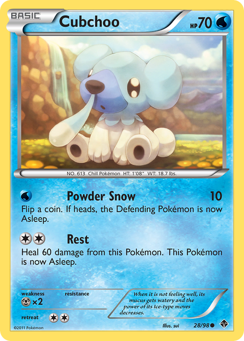 Cubchoo - 28/98
