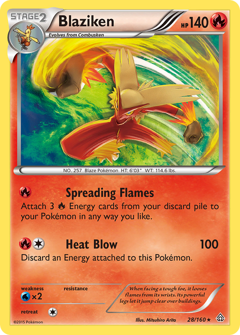 Blaziken - 28/160