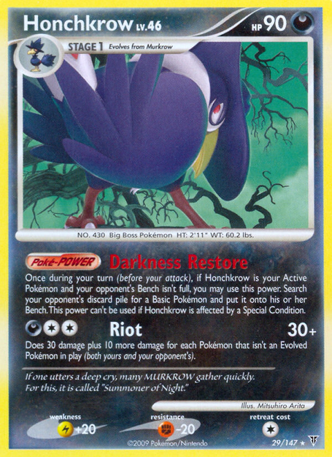 Honchkrow - 29/147