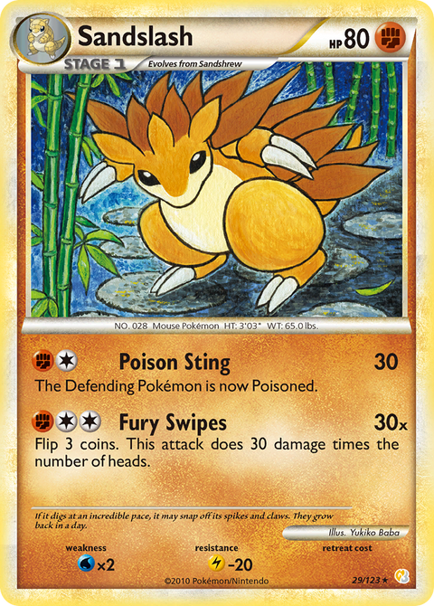 Sandslash - 29/123