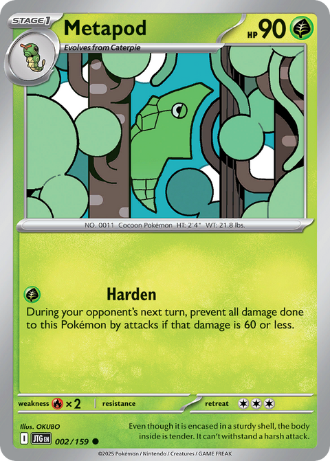 Metapod - 002/159