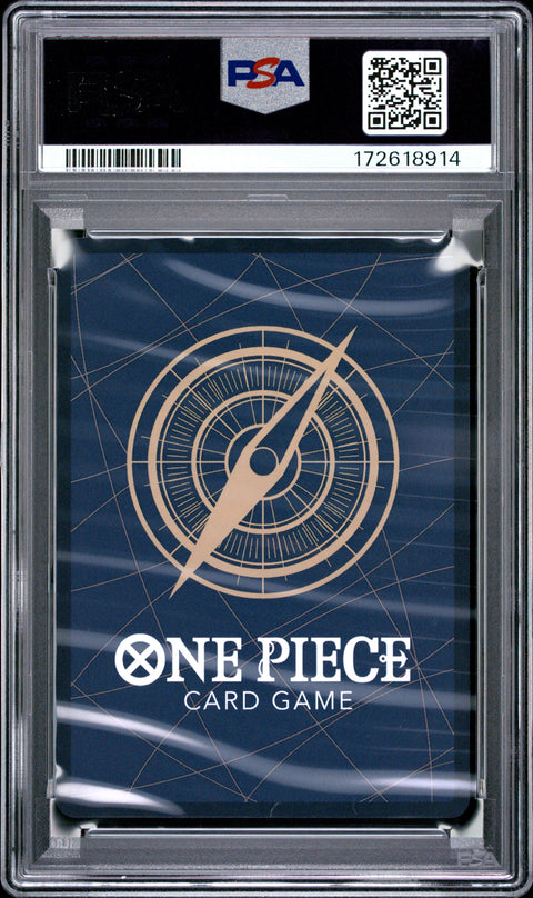2025 ONE PIECE JAPANESE TRAFALGAR LAW ALTERNATE ART 009 PSA 10