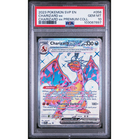 2033 POKEMON SCARLET VIOLET PROMO CHARIZARD EX SVP056 PSA 10