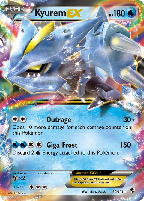 Kyurem EX - 30/101