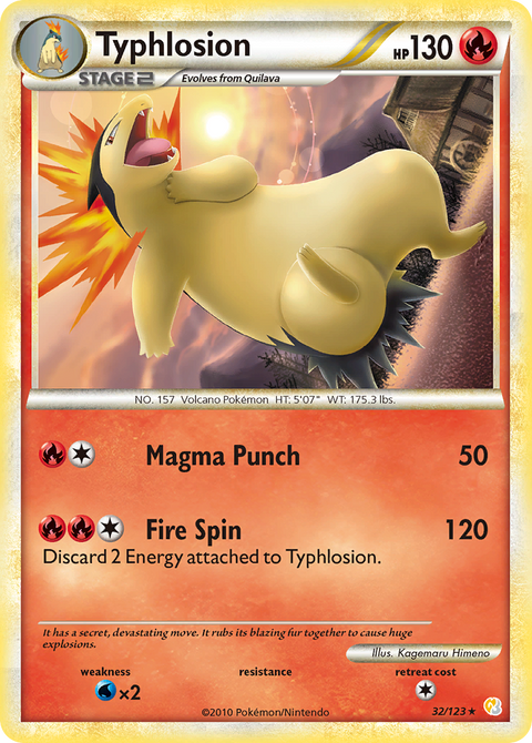 Typhlosion - 32/123