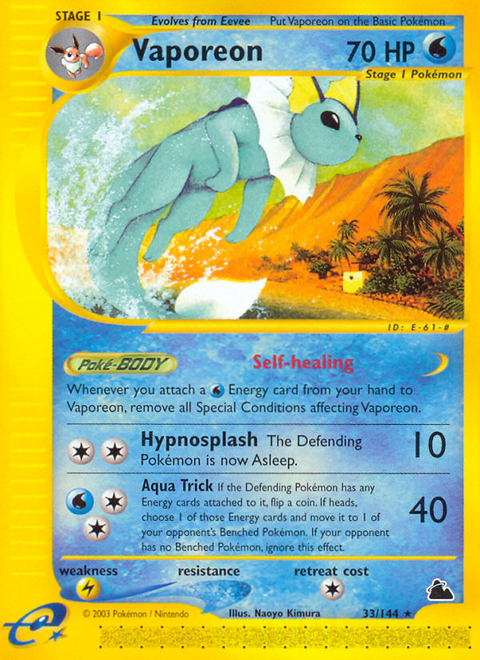 Vaporeon - 33/144