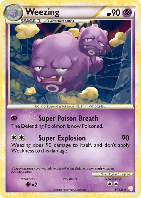Weezing - 34/123