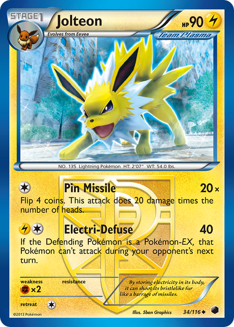 Jolteon - 34/116