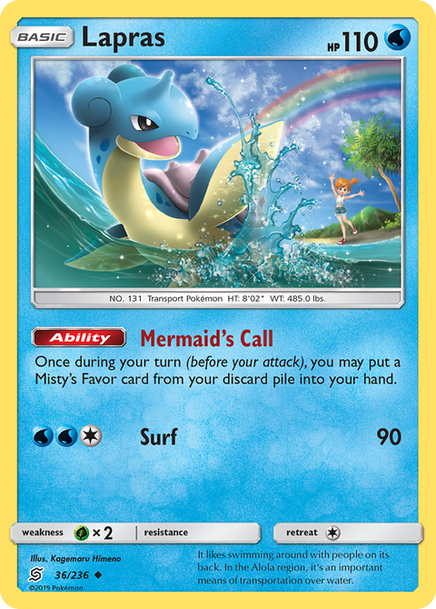 Lapras - 36/236