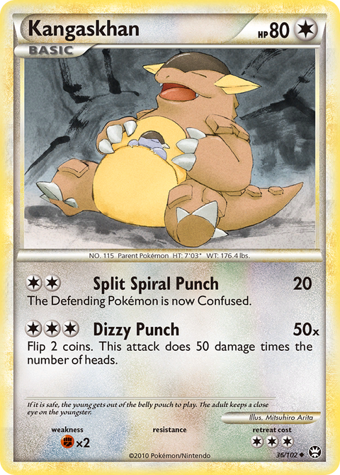 Kangaskhan - 36/102