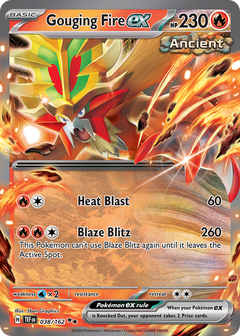 Gouging Fire EX - 038/162