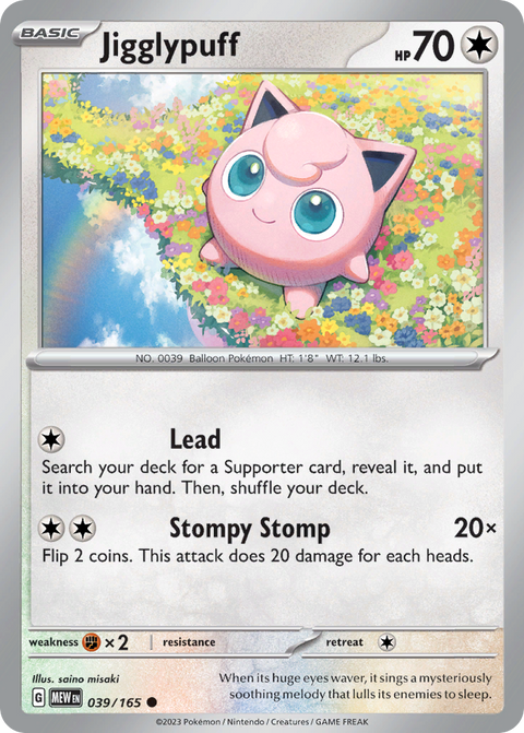 Jigglypuff - 039/165